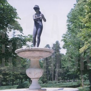 Detalle de la Fuente de Venus en el Jardín de la Isla de Aranjuez