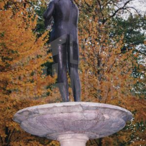 Detalle de la Fuente de Venus en el Jardín de la Isla de Aranjuez