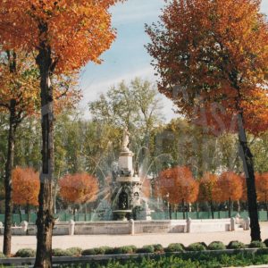 Fuente de Venus (o de la Mariblanca) en la Plaza de San Antonio en Aranjuez