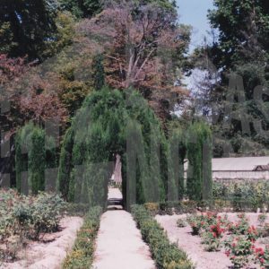 Cenador de Rusiñol en el Jardín del Príncipe de Aranjuez