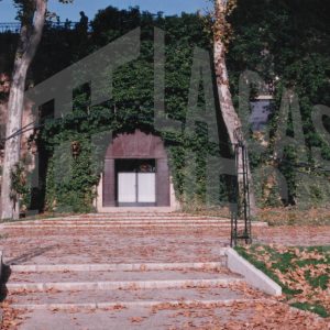 Puerta de entrada a El Castillo en el Jardín del Príncipe en Aranjuez