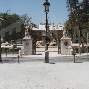Puerta de acceso al Jardín del Parterre en Aranjuez