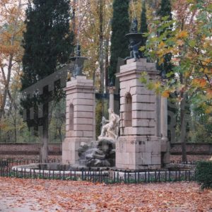 Fuente de Apolo en el Jardín del Príncipe en Aranjuez