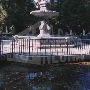 Detalle de la Fuente de Hércules y la HIdra, en el Jardín de la Isla en Aranjuez