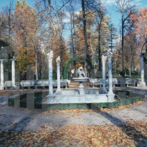 Fuente del Niño de la Espina en el Jardín de la Isla, en Aranjuez