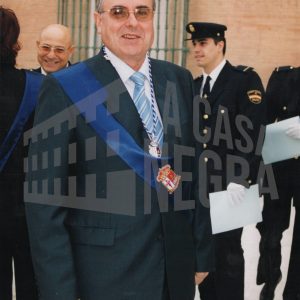 Alcalde en acto público