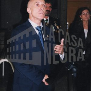 El Alcalde de Aranjuez, Jesús Dionisio, en la Fiesta de la Policía Nacional en Aranjuez