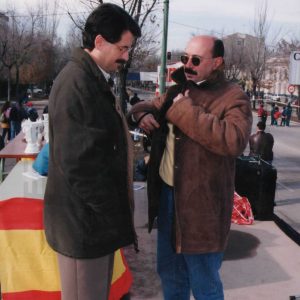 El Alcalde de Aranjuez, José María Cepeda, en la entrega de premios de la Carrera Popular de Aranjuez