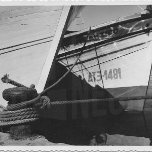 Barcos amarrados en un puerto de mar