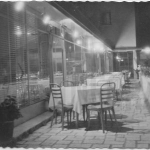 Terraza del Hotel Mercedes en Aranjuez