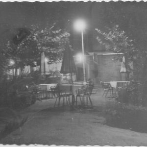 Terraza del Hotel Mercedes en Aranjuez