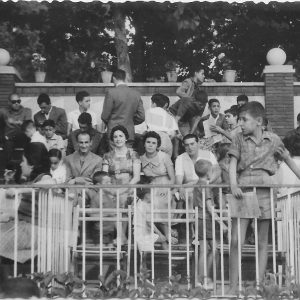 Público en los Saltos Hípicos en Aranjuez