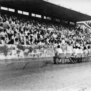 Asamblea del Real Aranjuez C.F. en el antiguo Campo de Fútbol de Aranjuez