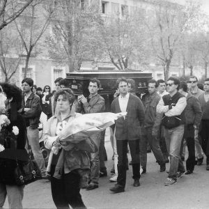 Sepelio en Aranjuez por ex-alumnos del Colegio Apóstol Santiago fallecidos en accidente de tráfico en Reinosa.