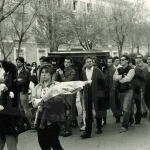 Sepelio en Aranjuez por ex-alumnos del Colegio Apóstol Santiago fallecidos en accidente de tráfico en Reinosa.