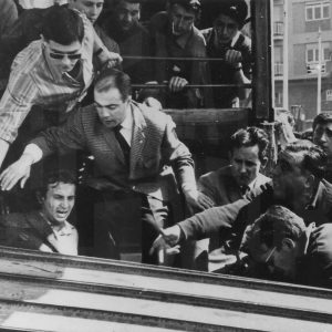 Accidente de tráfico o atropello en la calle