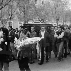 Sepelio en Aranjuez por ex-alumnos del colegio Apóstol Santiago fallecidos en accidente de tráfico en Reinosa.