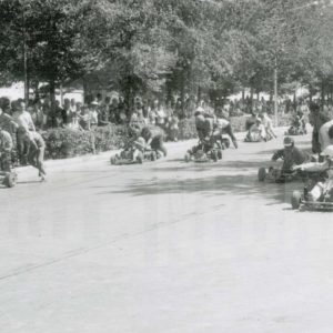 Carrera de karts en Aranjuez