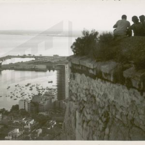 Puerto de Alicante visto desde el Castillo de Santa Bárbara