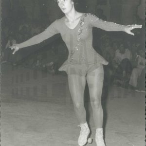Patinadora sobre ruedas en las Fiestas de Aranjuez