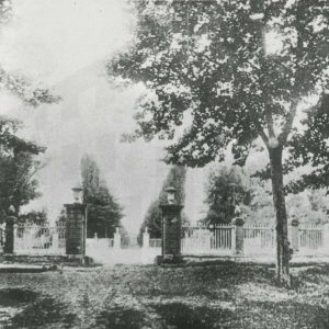 Vista parcial de la Glorieta de las Doce Calles en Aranjuez