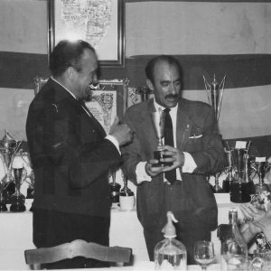 El Jefe de la Policía Municipal, de Aranjuez, Eusebio, recibe un premio