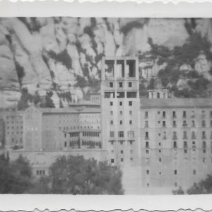 Vista del Monasterio de Montserrat en Barcelona