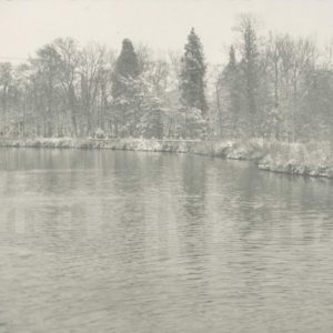Río Tajo desde el Puente de Barcas hacia el Jardín del Príncipe en Aranjuez