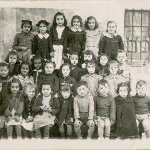 Grupo de escolares del colegio «El Monedero» de Aranjuez