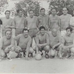 Equipo de fútbol de veteranos en Aranjuez