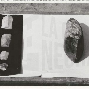 Restos arqueológicos encontrados en la Yesería