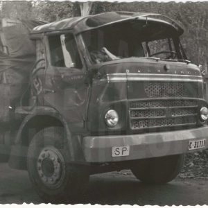 Camión Barreiros accidentado