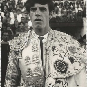 Blas Romero «El Platanito» durante el paseíllo en la Plaza de Toros de Aranjuez