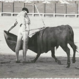 Torero durante una corrida en la Plaza de Toros de Aranjuez