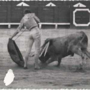 Torero durante una corrida en la Plaza de Toros de Aranjuez