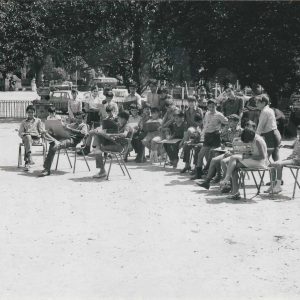Concurso de dibujo en el Jardín del Parterre de Aranjuez