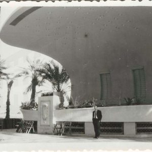 Antonio Talavera en el Auditorio de la Concha (o Templete) de la Explanada de Alicante