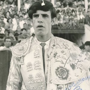 Torero «El Platanito» en la Plaza de Toros de Aranjuez