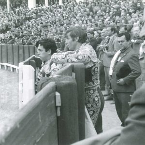 Paco Camino y Manuel Benítez en la alternativa de Vicente Punzón en la Plaza de Toros de Aranjuez