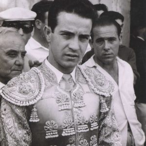 Retrato de Diego Puerta en la Plaza de Toros de Aranjuez