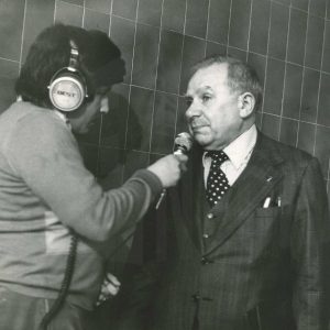 Entrevista radiofónica a un señor