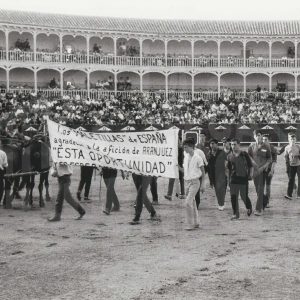 Corrida de oportunidad para maletillas en la Plaza de Toros de Aranjuez