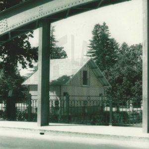 Casa del Guarda Mayor desde el Puente de Barcas en Aranjuez