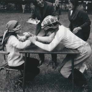 Juegos de una gincana en la Real Sociedad Hípica de Aranjuez