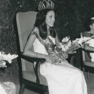 Reina de las Fiestas de Aranjuez en Septiembre de 1974