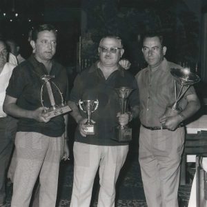 Ganadores del concurso de Pesca convocado por la empresa MAFE (Manufacturas Fotográficas Españolas) de Aranjuez