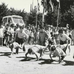 Juegos infantiles en las Fiestas de San Fernando en Aranjuez