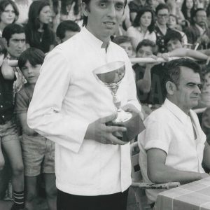 Uno de los ganadores del Concurso de Coctelería celebrado durante las Fiestas de septiembre de Aranjuez