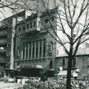 Fachada del Cine Aranjuez, en Aranjuez