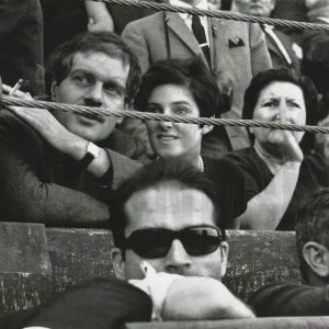 El actor Omar Sharif en una corrida de toros en Aranjuez